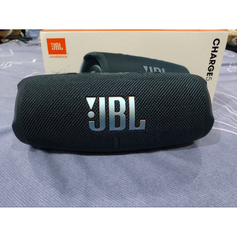 JBL Charge 5 可攜式防水藍牙喇叭(藍色)