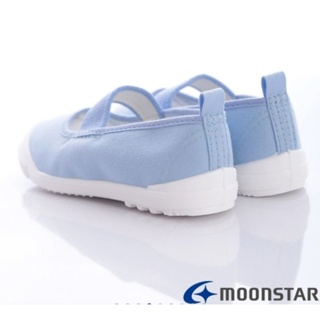 Moonstar月星 入學首選 幼童 童款日本製抗菌防滑幼稚園室內鞋 [MS1951] 淺藍