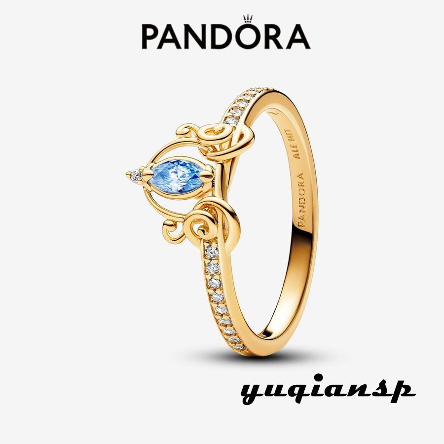 yuqiansp專業代購 潘朵拉 Pandora  迪士尼灰姑娘的馬車戒指  送女友  紀念日礼物163059C01