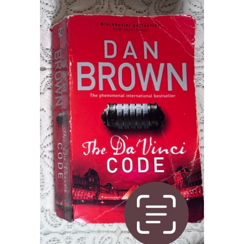 二手原文書英文書The Da Vinci Code丹布朗 達文西密碼