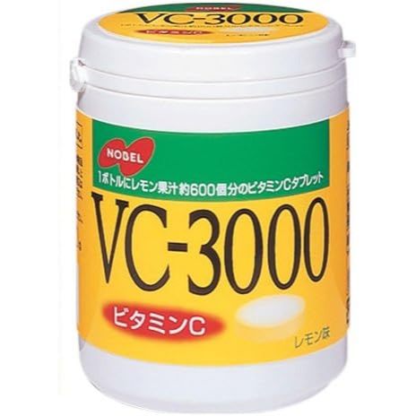 現貨日本 nobel諾貝爾 vc3000喉糖 罐裝150G