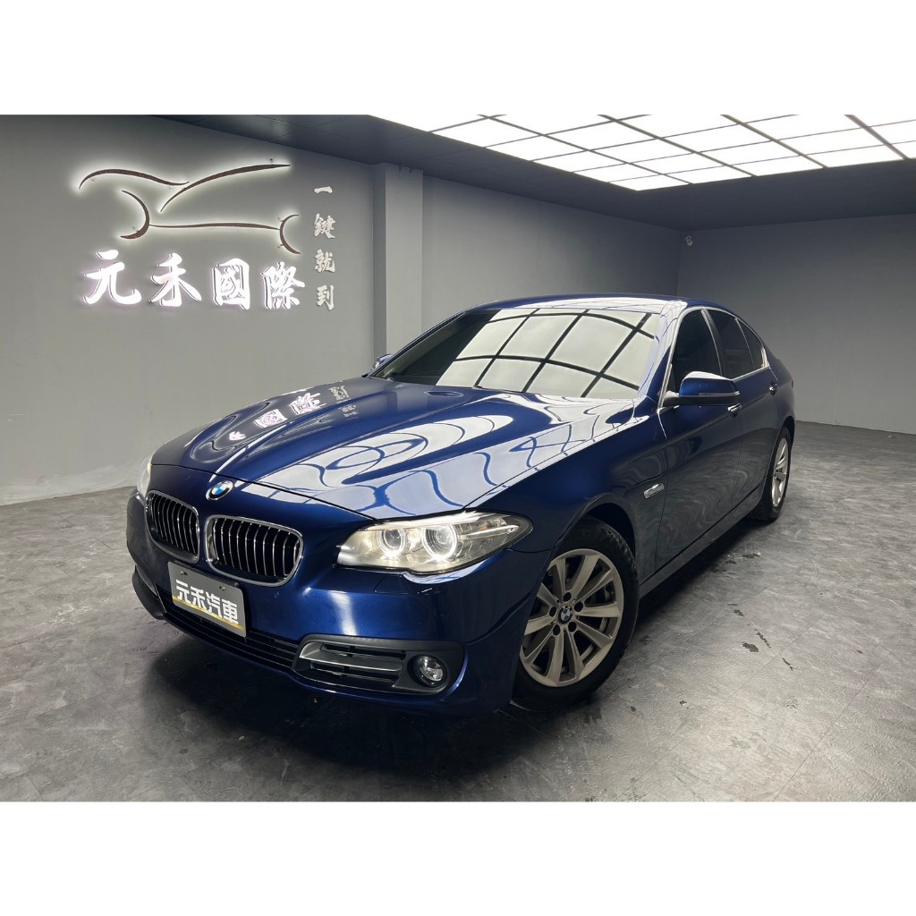 2017 F10 BMW 5-Series Sedan 520d 2.0 柴油 金屬藍
