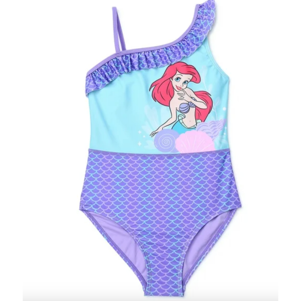 預購❤️正版❤️ 美國迪士尼 小美人魚  泳衣 泳裝 Mermaid Ａriel 女童泳衣