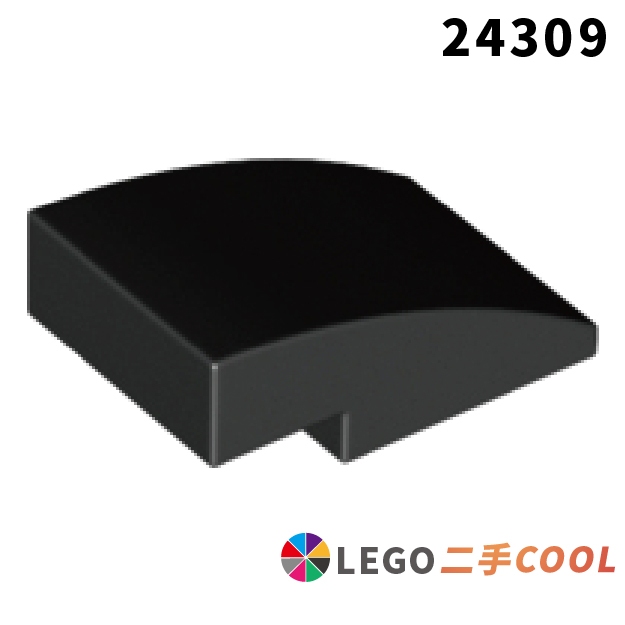 【COOLPON】正版樂高 LEGO【二手】Slope Curved 3x2 斜面磚 弧形磚 24309 多色
