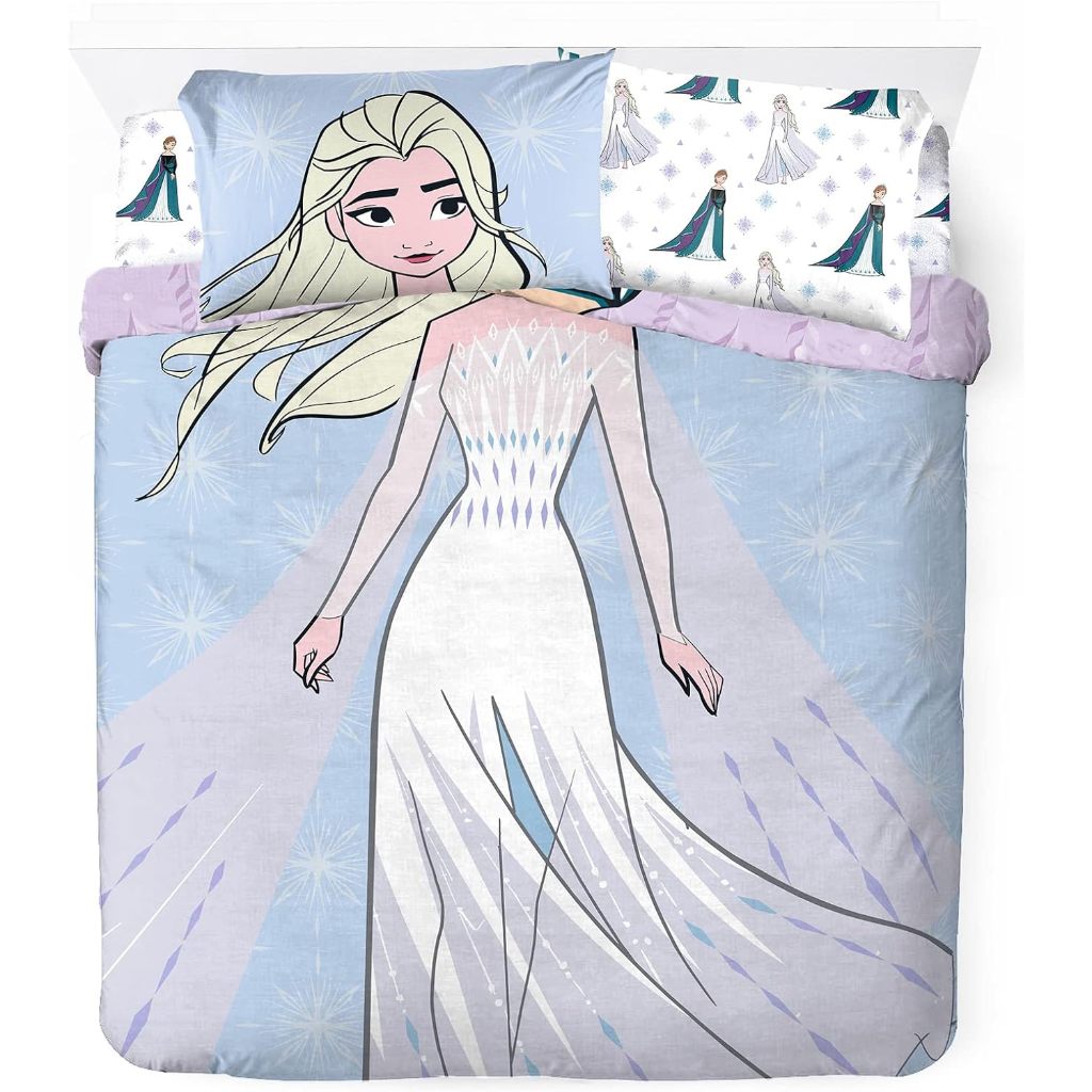 特價👍正版空運👍英國迪士尼 FROZEN 冰雪奇緣 艾莎 ELSA 安娜 ANNA 公主 床組 枕頭套 棉被套 床包