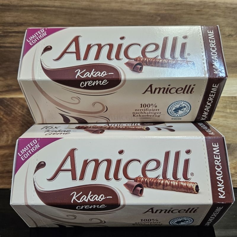 德國 Amicelli榛果巧克力條 限量可可味 現貨在台 效期2025