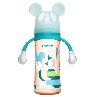 【馨baby】Pigeon 貝親 第三代迪士尼母乳實感PPSU奶瓶160ml 240ml把手奶瓶 330ml把手奶瓶