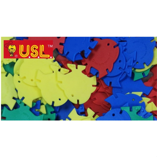 USL 遊思樂-積木系列-小熱帶魚積木 400pcs(E3008A01)