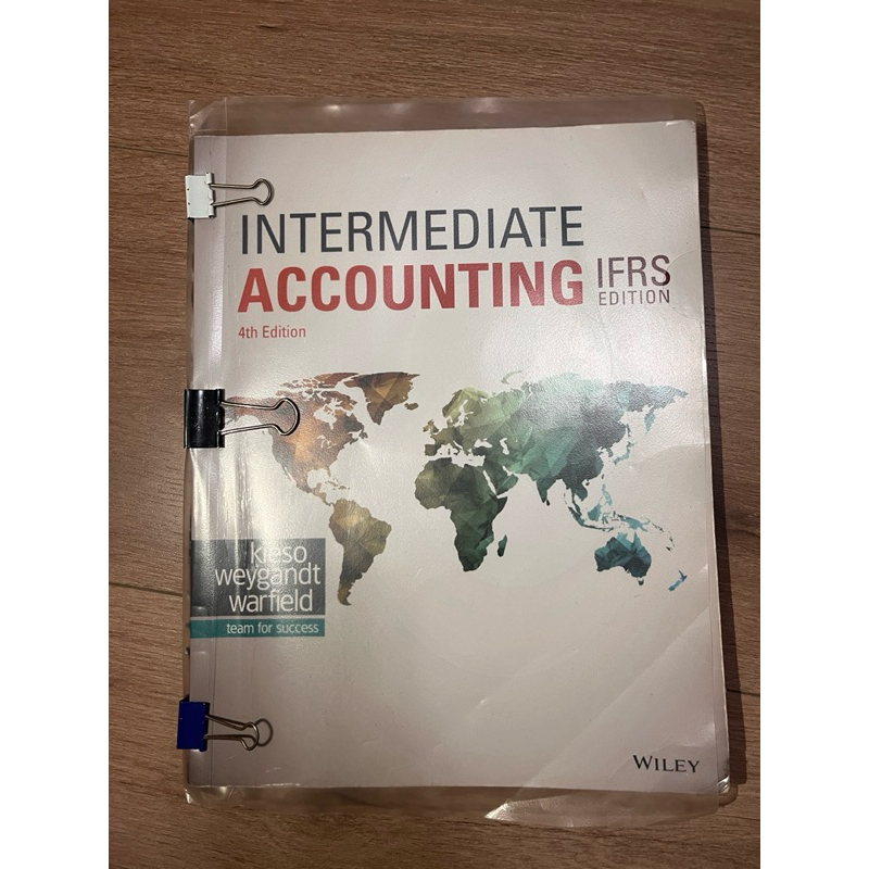 中會原文書 Intermediate Accounting IFRS 4/E Kieso