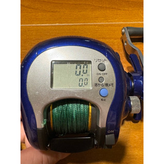 二手DAIWA 250F Hyper tanasensor 快放捲線器、釣龍蝦