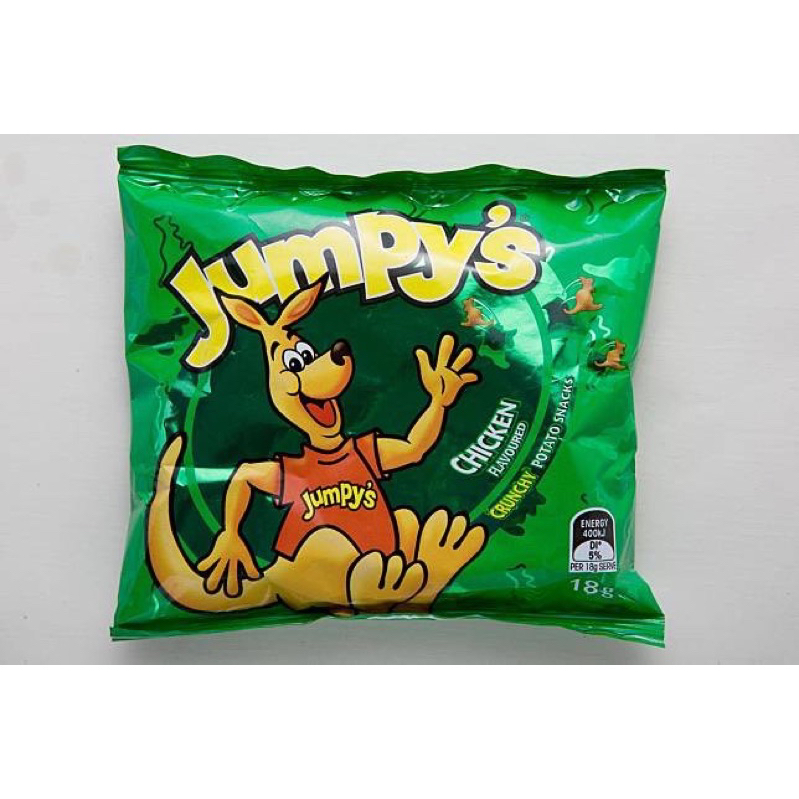 🔥現貨澳洲Jumpy’s袋鼠餅乾 伴手禮首選 袋鼠造型 雞汁口味 18g 5包為單位 期限2024.09