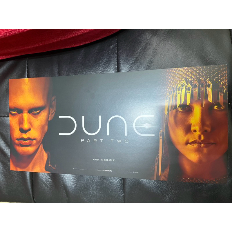電影 沙丘：第二部 Dune: Part Two 沙丘2 特映場 媒體場 限量雙人海報 橫幅海報