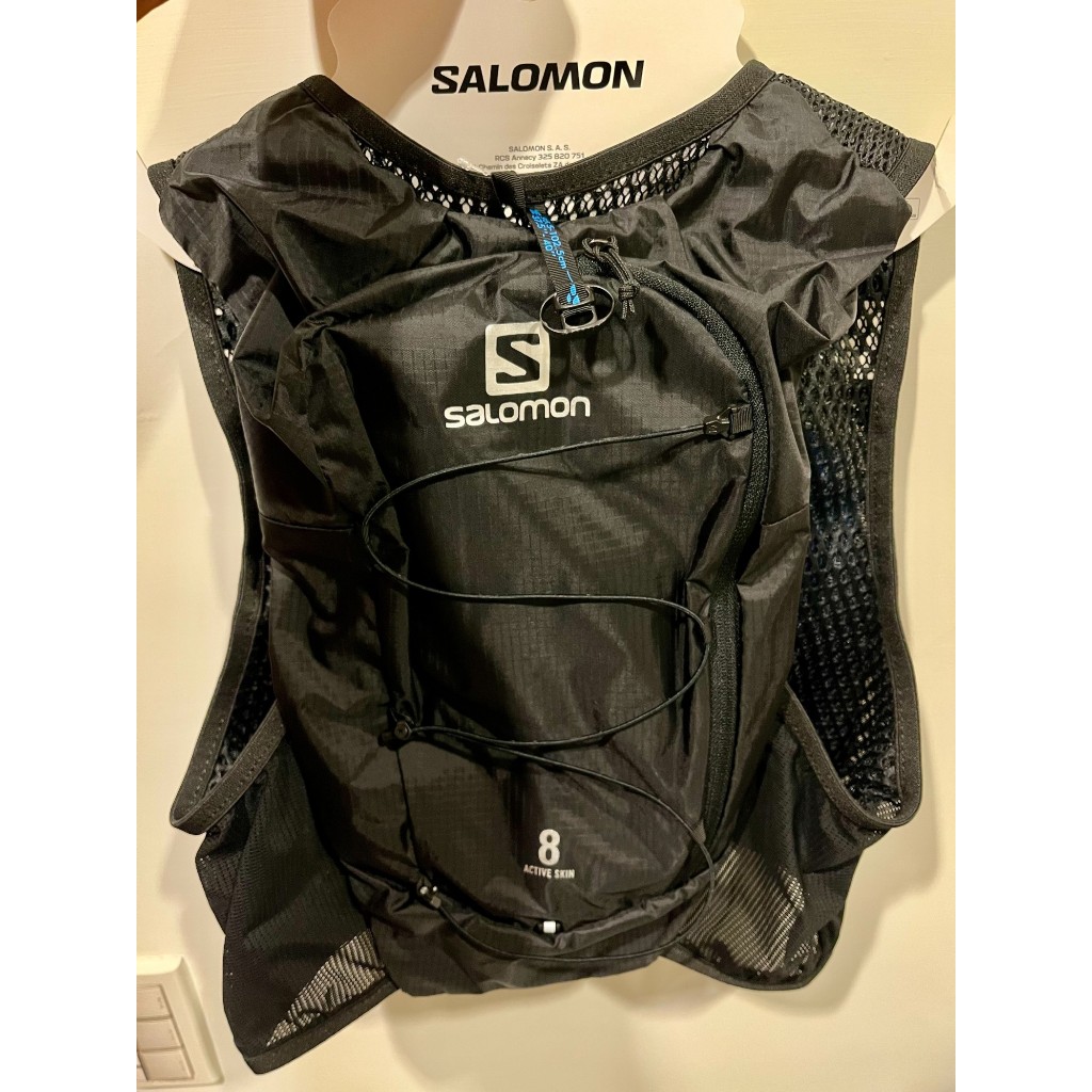 Salomon Active Skin 8 Set 水袋背心組 黑色 免運費 越野跑 路跑 馬拉松
