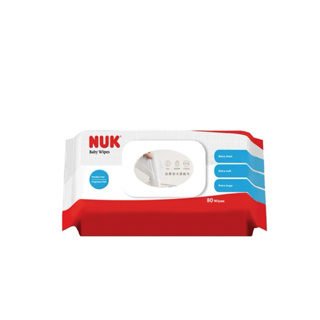 （新款）德國NUK 加大加厚濕紙巾（含蓋）80抽