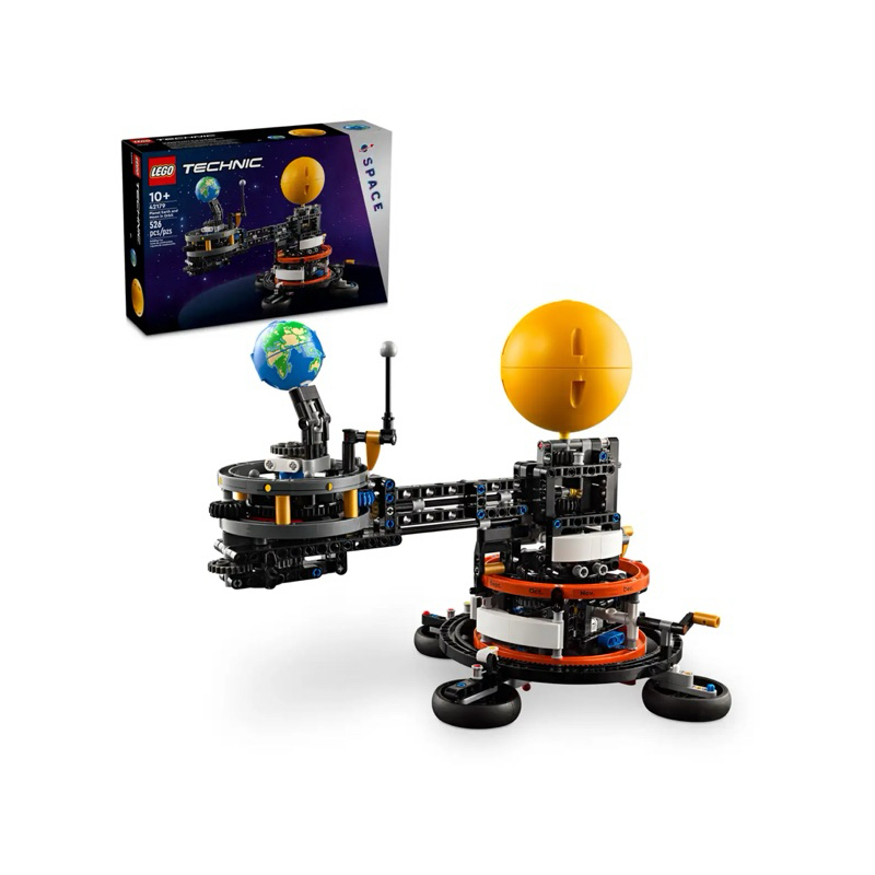 Home&amp;brick LEGO 42179 軌道上的地球和月球 Technic