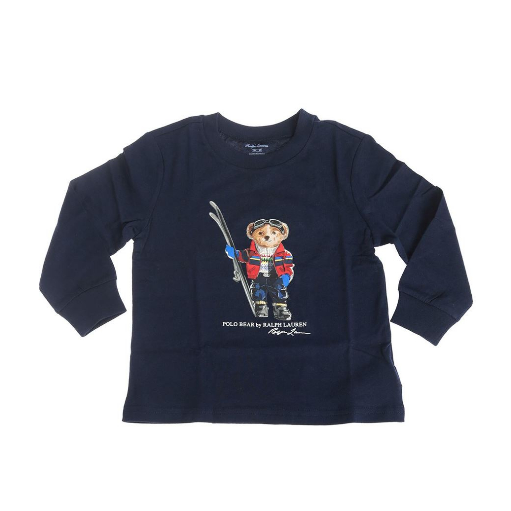 POLO Ralph Lauren 長袖T恤 幼童裝 24M 經典小熊 T恤 長袖 長T-Shirt (現貨)