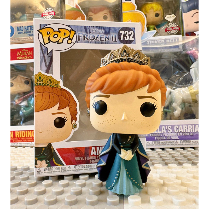 ✯ 小公主✯現貨 FUNKO POP 732 冰雪奇緣 安娜 女王衣 迪士尼