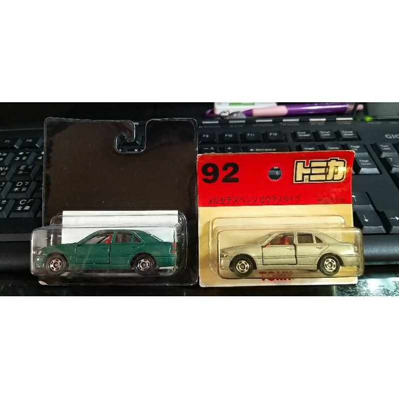 tomica benz C class 吊卡 稀少 2台合售