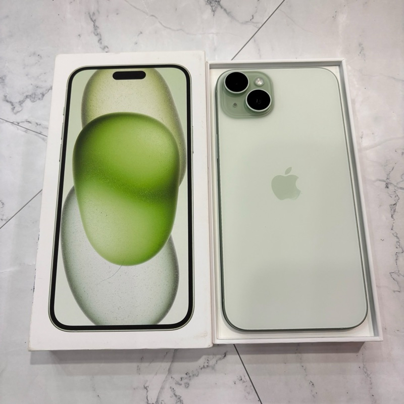 Apple IPhone 15 Plus 128G綠——保內中古機