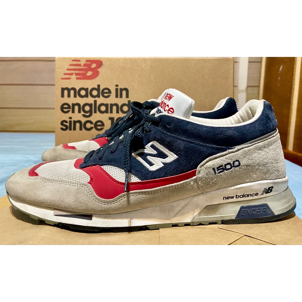 New Balance 英製 1500 M1500GWR 灰/藍/紅色