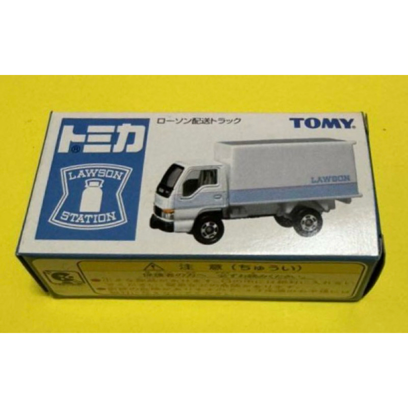 TOMY TOMICA 舊藍標 日本 Lawson ISUZU Elf 超商 便利商店 配送車 營業車 貨車 卡車