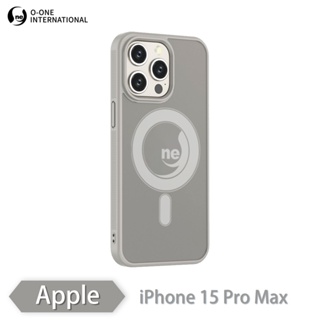 【軍功II磨砂磁石防摔殼】APPLE iPhone15系列 O-ONE MAG保護殼 磨砂抗指紋磁吸防摔殼 真機開模