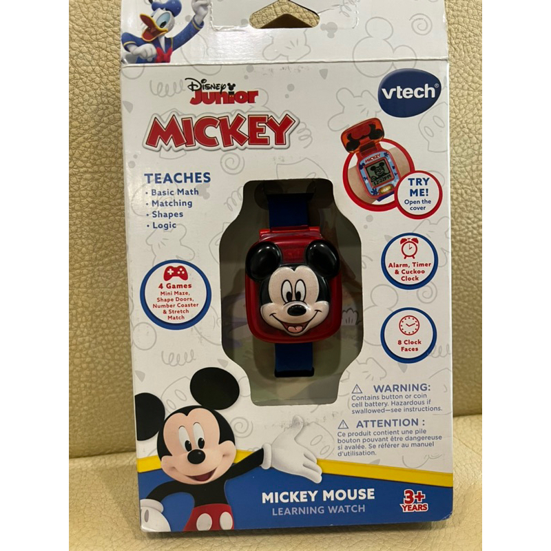 美國迪士尼 VTech 米奇 米老鼠 mickey mouse 兒童 手錶 電子錶 兒童手錶