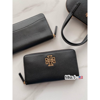 美國代購 Tory Burch TB Britten 拉鍊長夾 大金款 長夾