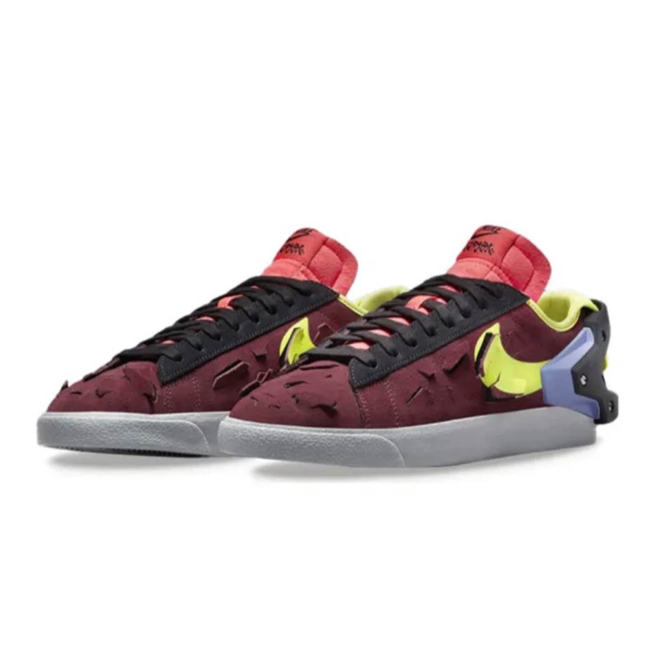 Nike Blazer Low X ACRONYM  限量 聯名 酒紅 解構 DN2067-600