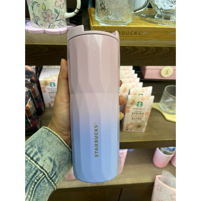 星巴克 Starbucks 🌸 櫻色粉彩不鏽鋼杯 保溫瓶 保溫杯