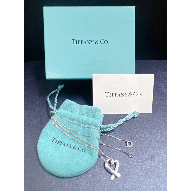 美品9.8新TIFFANY&amp;Co. 蒂芬妮項鍊 帕洛瑪 畢卡索 Loving Heart 項鍊吊墜配件 愛心項鍊