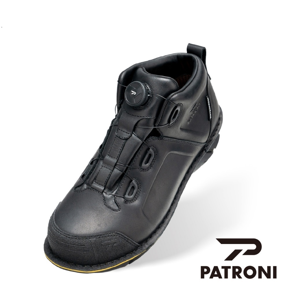 【翔準】🔥台灣工作鞋🔥【PATRONI】SF2207 SD防水快旋鈕絕緣安全鞋真皮防水鞋面WRU｜鞋底耐熱HRO｜鞋底耐