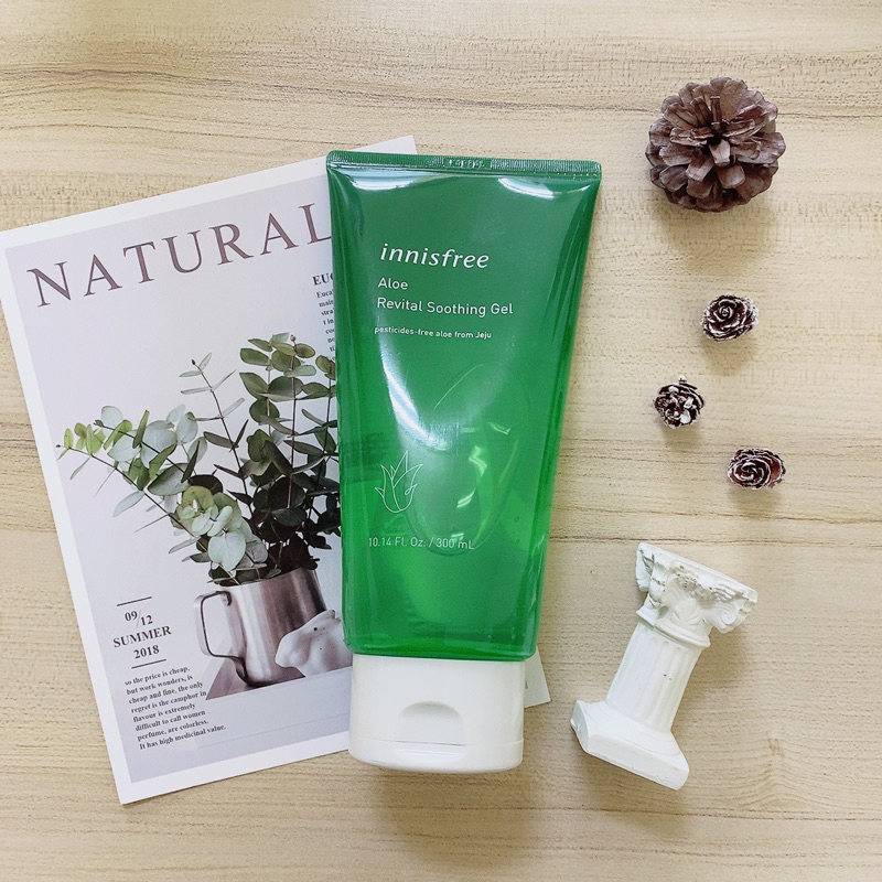 韓國 Innisfree 蘆薈凝膠 單支 300ml 蘆薈修護紓緩凝膠 韓國蘆薈凝膠