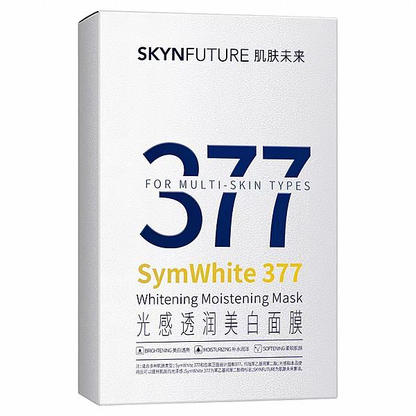 【SKYNFUTURE 肌膚未來】377光感透潤美白面膜25ml｜官方授權經銷 DS019559 DS019557