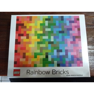 樂高 拼圖 1000片 Rainbow Bricks 全新 現貨
