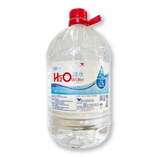 【統一】h2o water純水 5800ml/罐【小財神】