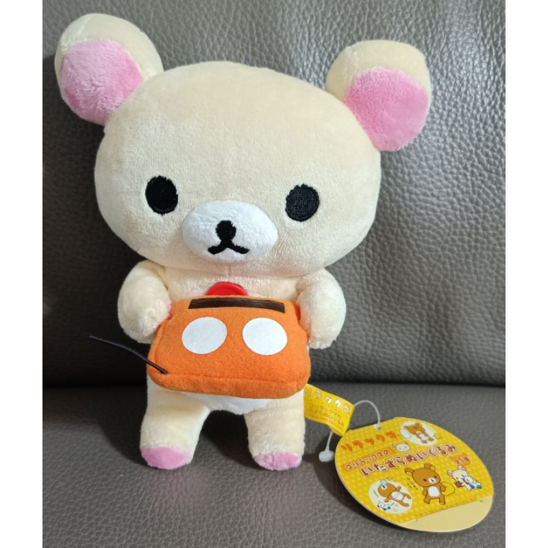 * 限定 日本 景品 Rilakkuma 拉拉熊 小白熊 玩遙控玩具 造型 絨毛 玩偶 娃娃