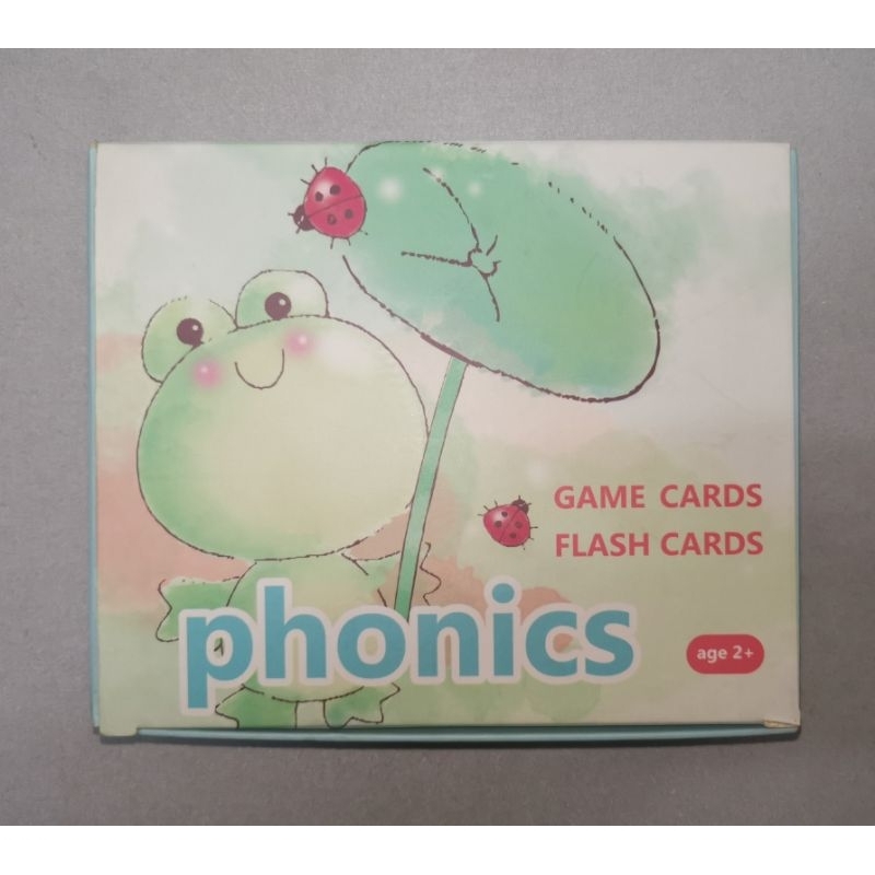 KidsRead Phonics 英文自然發音點讀遊戲字卡（二手近全新）原價760元 免運