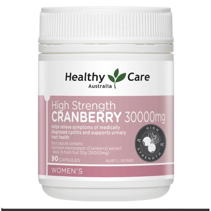 Healthy Care Cranberry 蔓越莓 高單位 90錠 30000mg