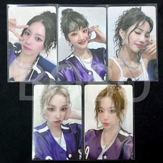 （G)I-DLE yzy3官方特典 薇娟米妮minnie小娟雨琦舒華小卡 正規二輯”2”
