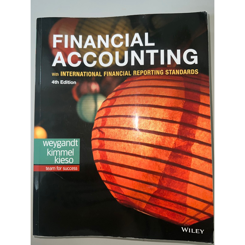 WILEY Financial Accounting 4th Edition 會計課本 近全新