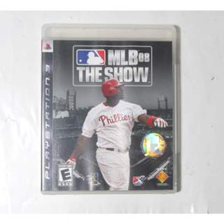 二手,PS3 原版遊戲片,美國職棒大聯盟 08 MLB 08 The show/美版