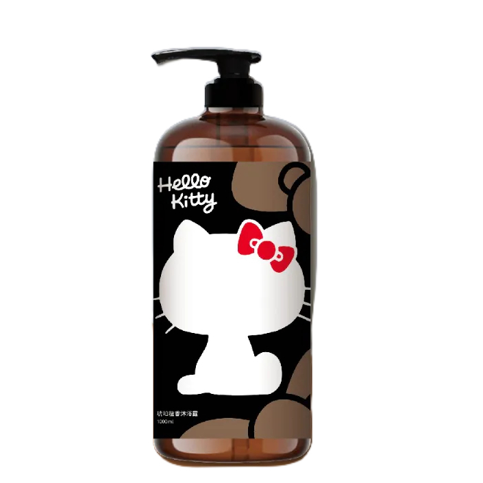 Hello Kitty 琥珀檀香沐浴露1000ml