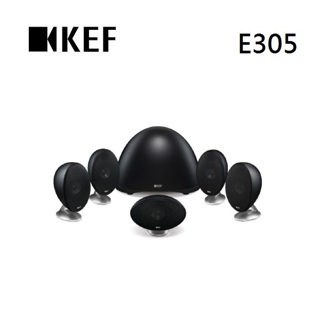 KEF E305 黑色 (聊聊可議)限量福利品 家庭劇院組