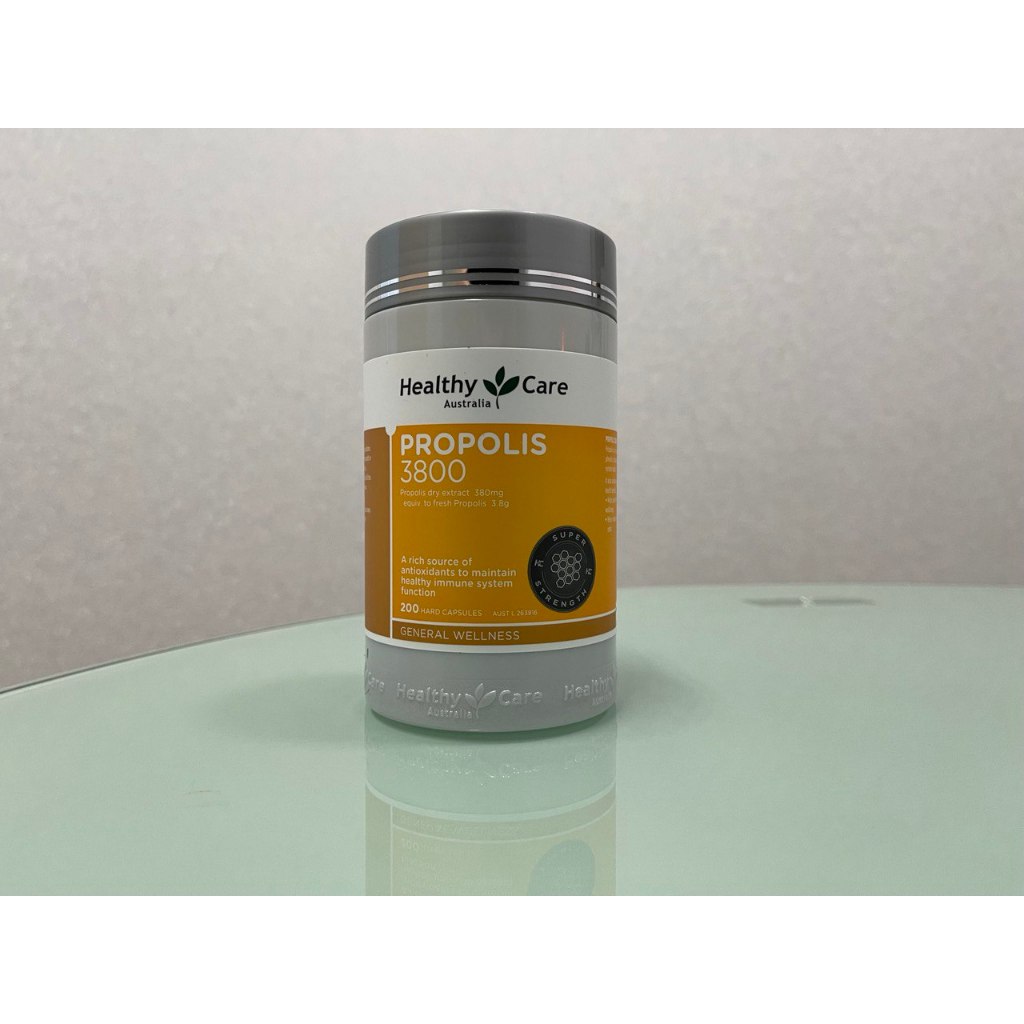 Healthy Care  超高濃度白金黑蜂膠膠囊3800mg 3800單位 200粒