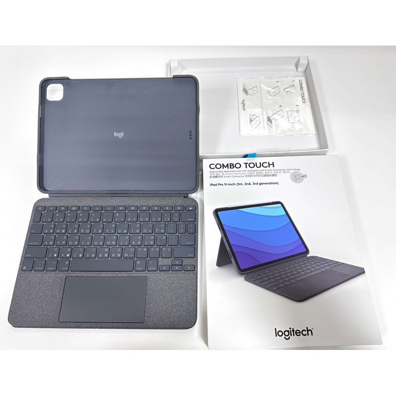 羅技-COMBO TOUCH-iPad Pro 11 inch (1st,2nd, 3rd generation )