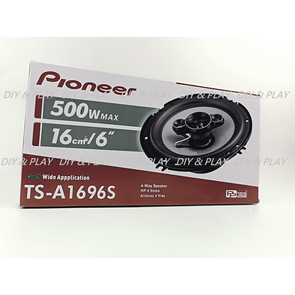 日系品牌 TS-A1696S 6吋/ 6.5吋同軸喇叭 PIONEER