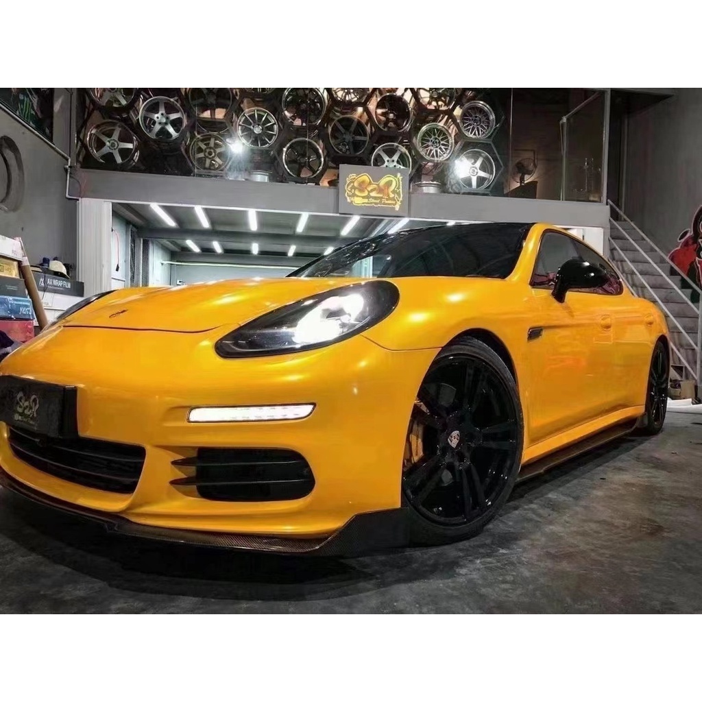 【亞諾車酷】Porsche Panamera 970 970.2 ART 碳纖維 前下巴 後下巴 尾翼