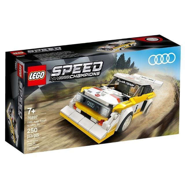 [吐司貓]樂高 LEGO 極速系列 76897 奧迪 1985 Audi Sport quattro S1 拉力賽車