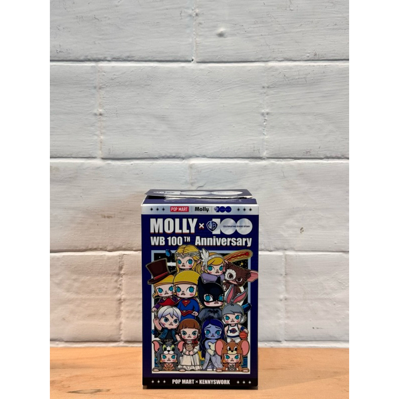 ( CCの店 )!! POPMART 泡泡瑪特 迪士尼MOLLY × 華納100系列週年盲盒(已拆盒未拆袋確認款式)